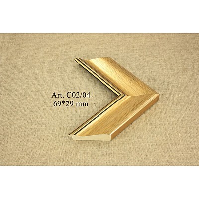 Деревянный багет C02/04