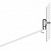 Галерейная  РЕЙКА 2 метра, цвет белый, RC10320