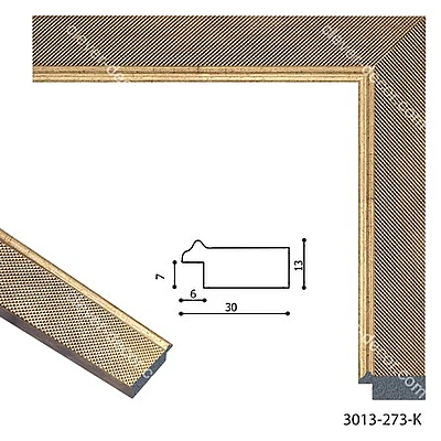 193068 Багет пластиковый 3013-273-K 193068 Багет пластиковый 3013-273-K