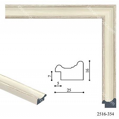 192018 Багет пластиковый 2516-354