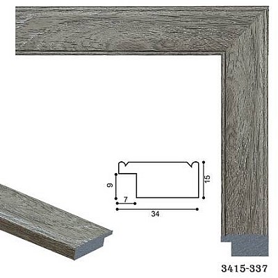 193038 Багет пластиковый 3415-337