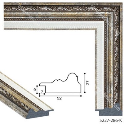 195037 Багет пластиковый 5227-286-K