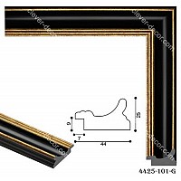 194008 Багет пластиковый 4425-101-G