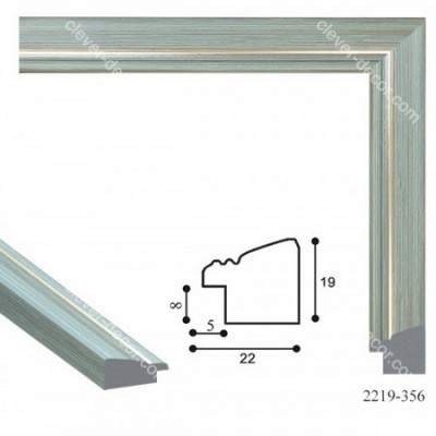 192088 Багет пластиковый 2219-356