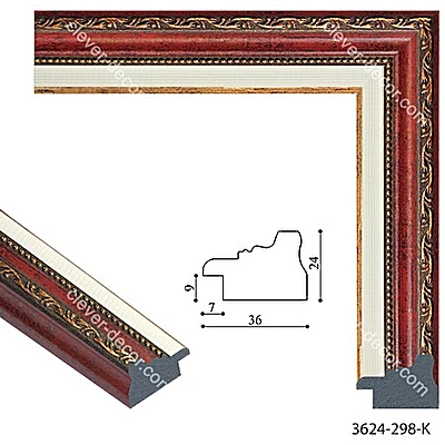 193079 Багет пластиковый 3624-298-K 193079 Багет пластиковый 3624-298-K