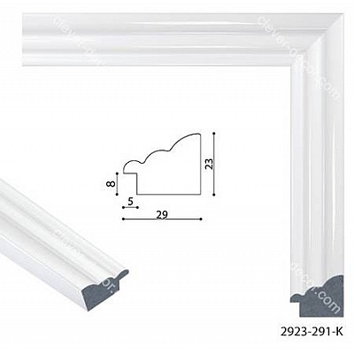 192105 Багет пластиковый 2923-291