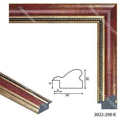 193065 Багет пластиковый 3022-298-K 193065 Багет пластиковый 3022-298-K
