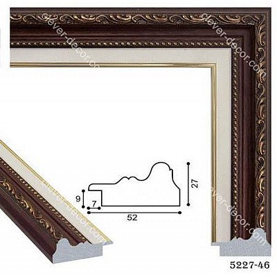 195005 Багет пластиковый 5227-46