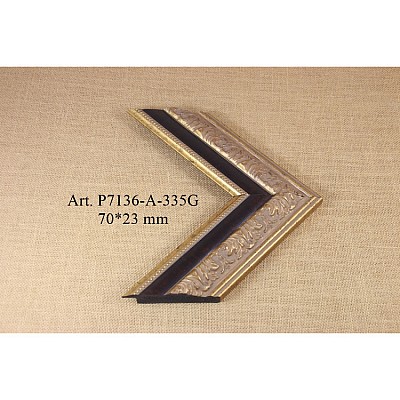 Plastikinis profilis 7136-A-335G Plastikinis profilis 7136-A-335G