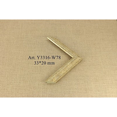 Пластиковый багет Y3316-W78